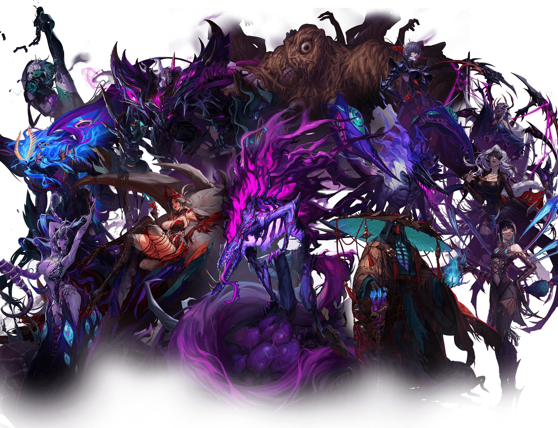 【化作降临灾厄的雨】狄瑞吉阵营成员一图流整理1