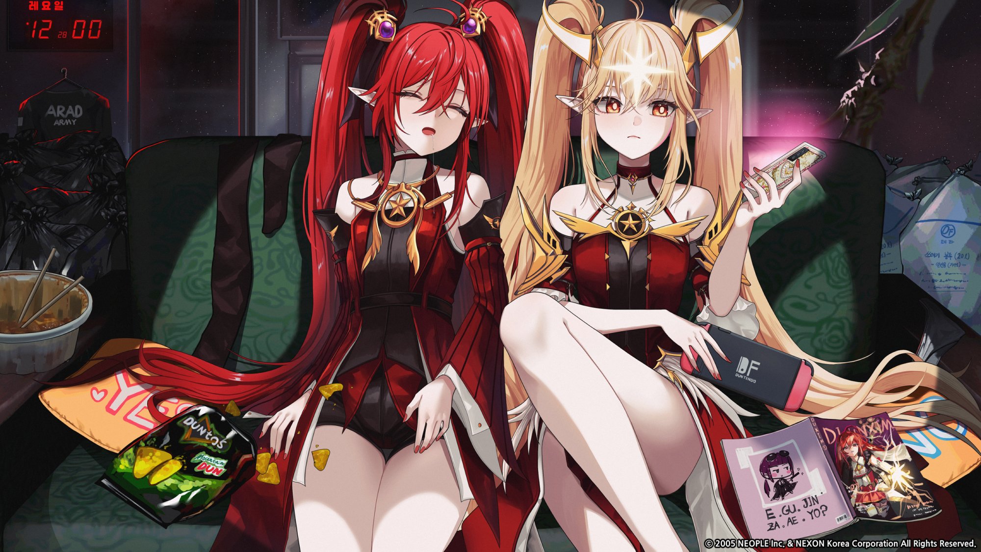 【外服：UCC同人】兔女郎狄瑞吉登场——韩服玩家的同人创作1