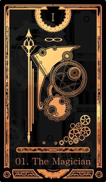 【杂谈】男魔法塔罗牌原型猜想及部件拆分3