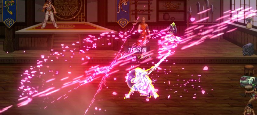 【二月征稿】真·樱花飞舞粒子特效剑魂技能2