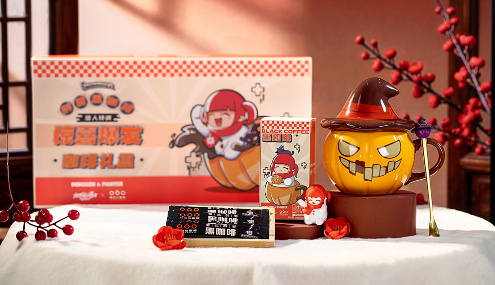 【周边商城资讯】DNF惊喜爆发咖啡礼盒来袭！（复刻镜花水月/无形心剑光环与武器装扮）2