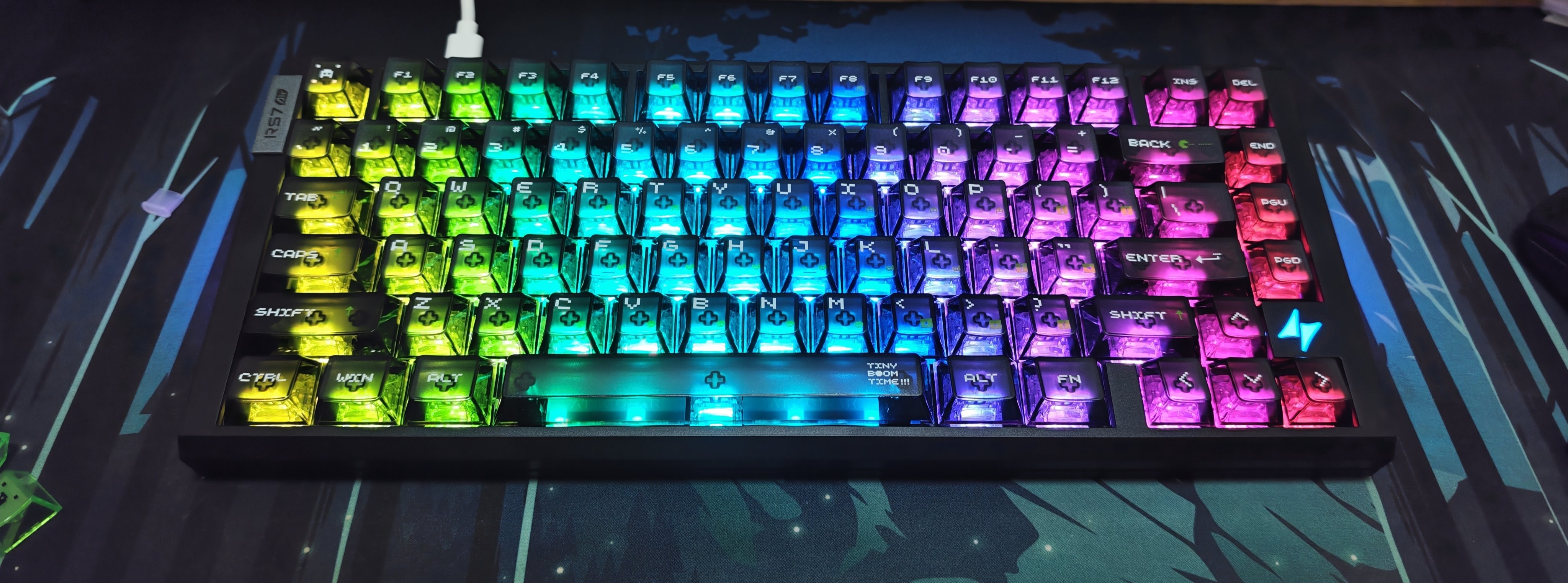 过年还是给自己买了一把磁轴键盘3