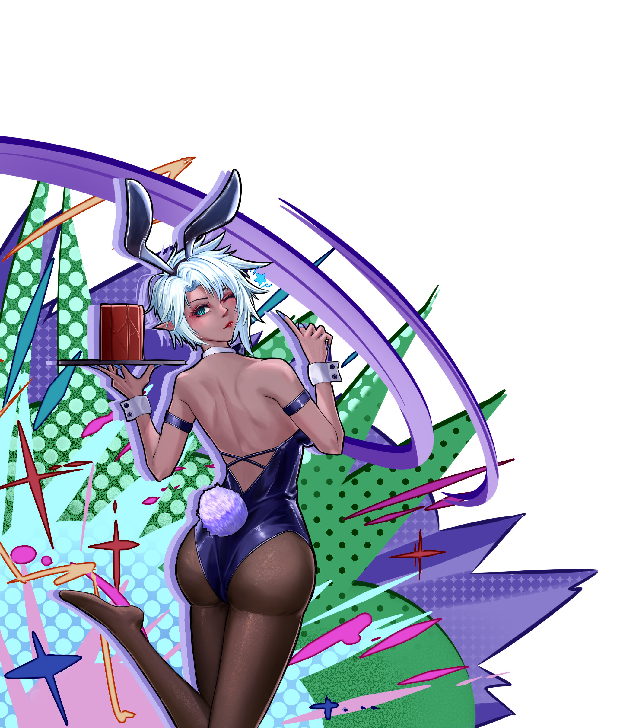 暗夜使者来陪你过情人节咯~6