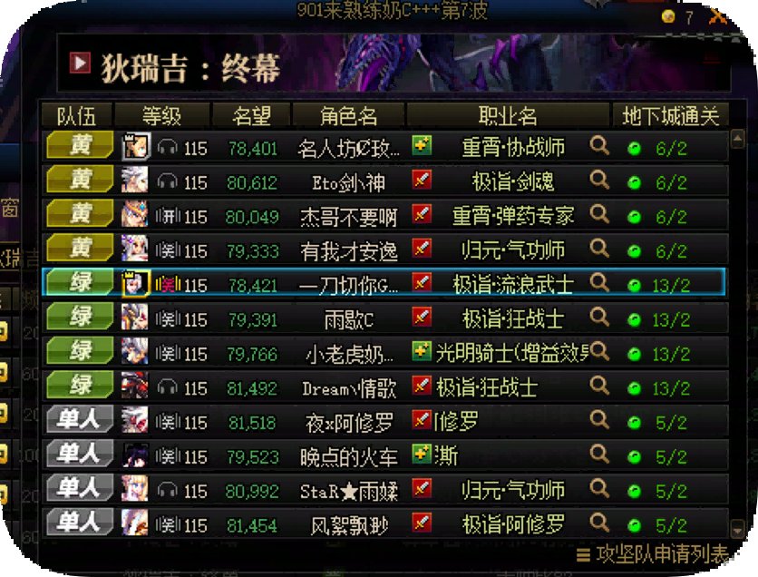 跨六避雷 挂一个狄瑞吉野团普通绿队嘴臭团长5