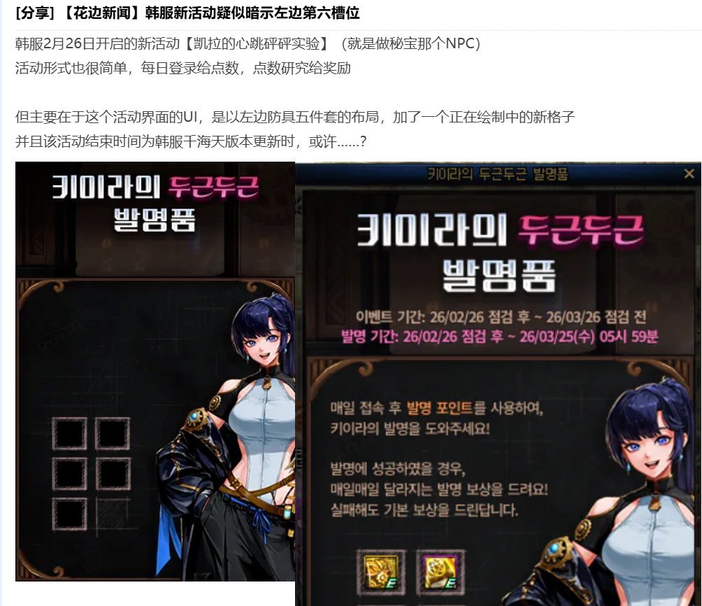 【每日话题0228】如果出新装备槽,会是什么?1