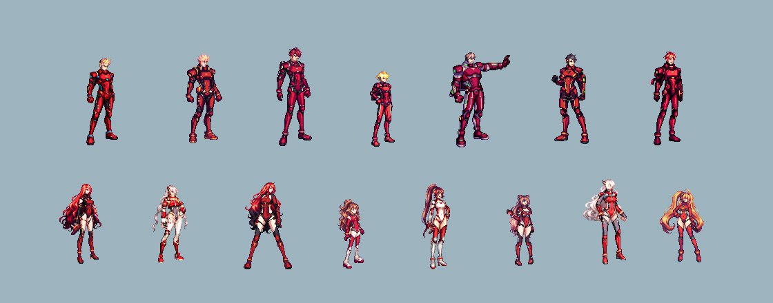 【外观图鉴：美服正式服0310版本】十一周年庆/银河旅行者时装礼包/塞拉利昂活动外观一览24