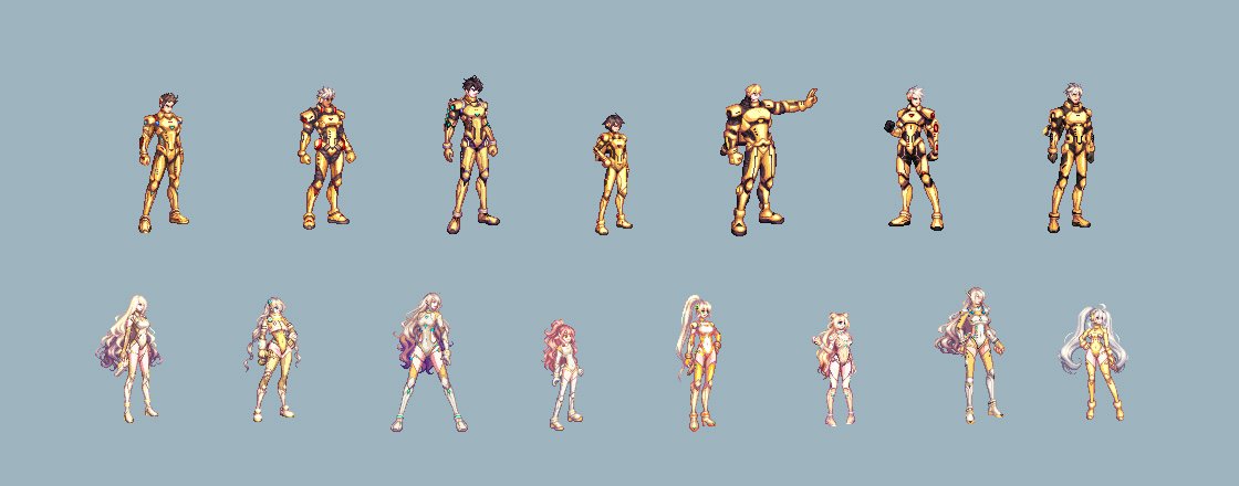 【外观图鉴：美服正式服0310版本】十一周年庆/银河旅行者时装礼包/塞拉利昂活动外观一览25