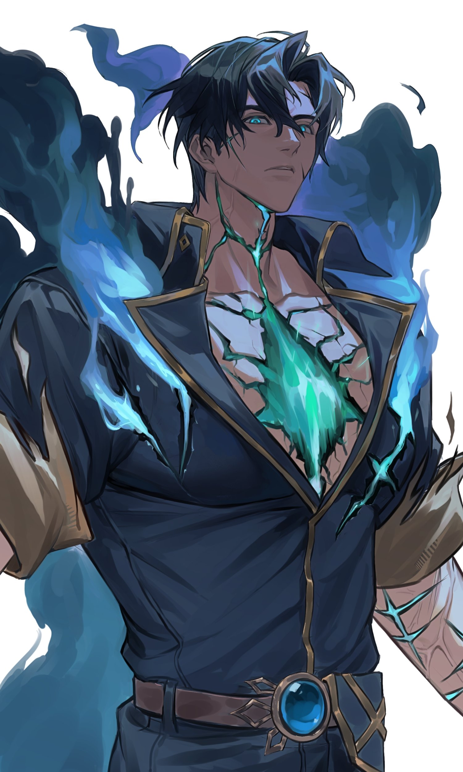 【同人绘画】终末锋刃洛佩斯（怨气很大的男鬼来了）2